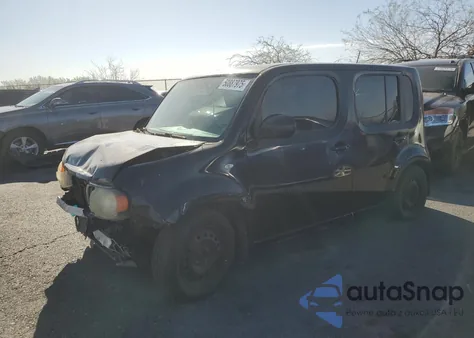 2009 Nissan Cube Base из США, поврежденный, VIN JN8AZ28R59T112740